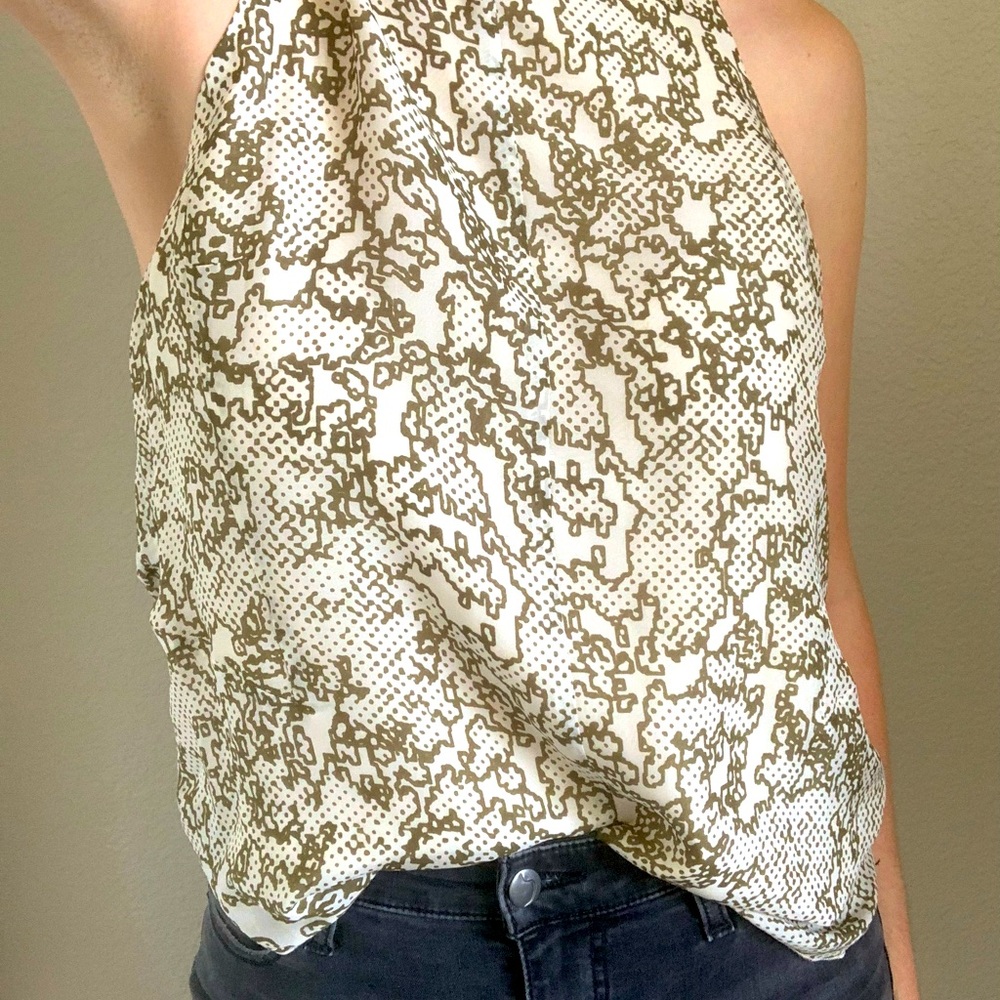 Rag & Bone - New York 100% Silk Sleeveless Blouse